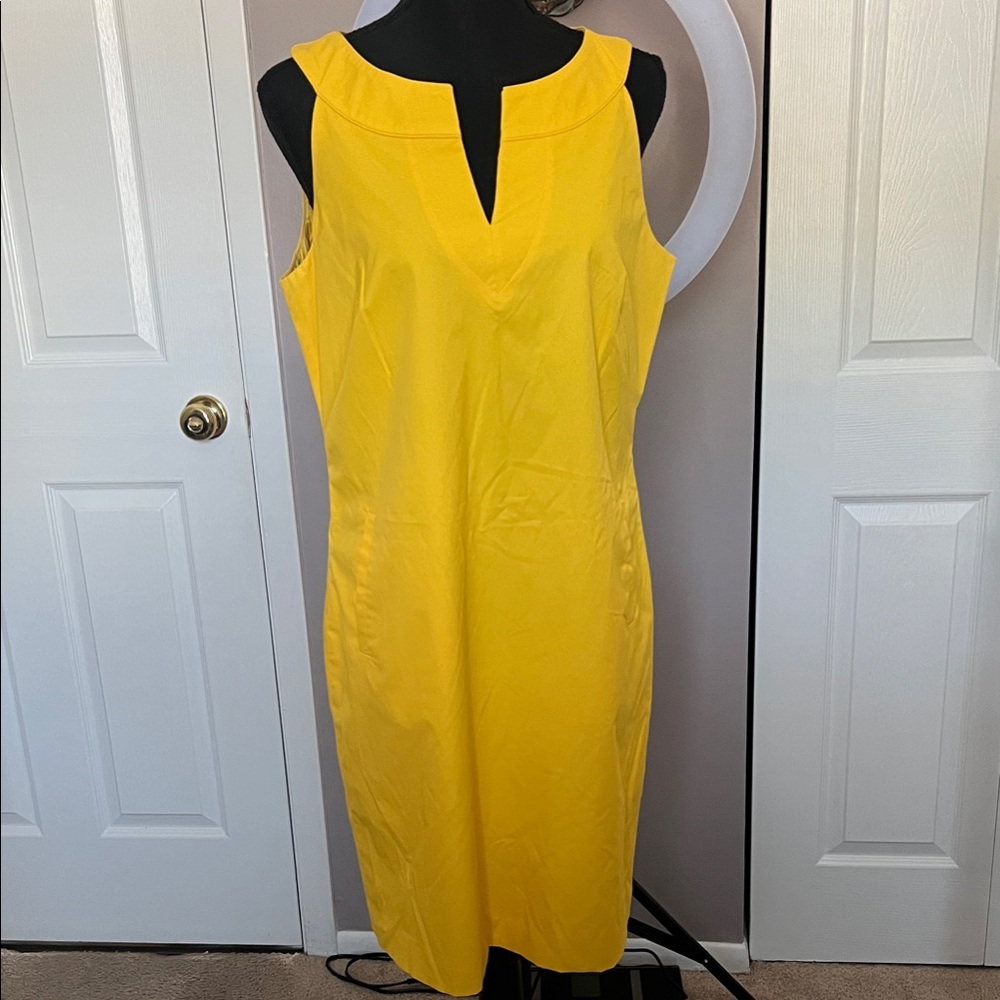 Banana Republic Yellow Mini Dress